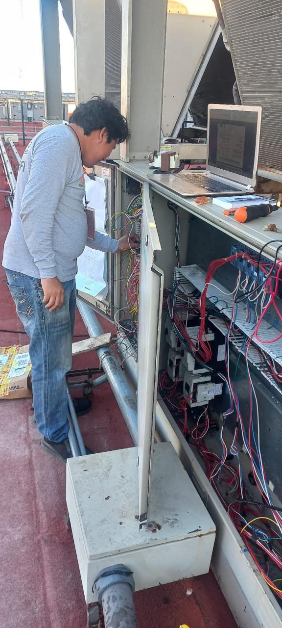 Mantenimiento a Chiller